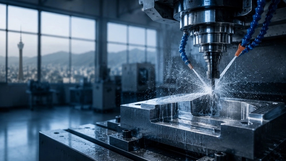 ساخت قطعات‌ صنعتی با فرز CNC در تهران