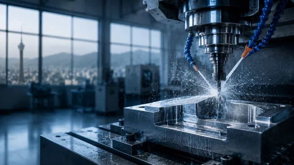 ساخت قطعات‌ صنعتی با فرز CNC در تهران