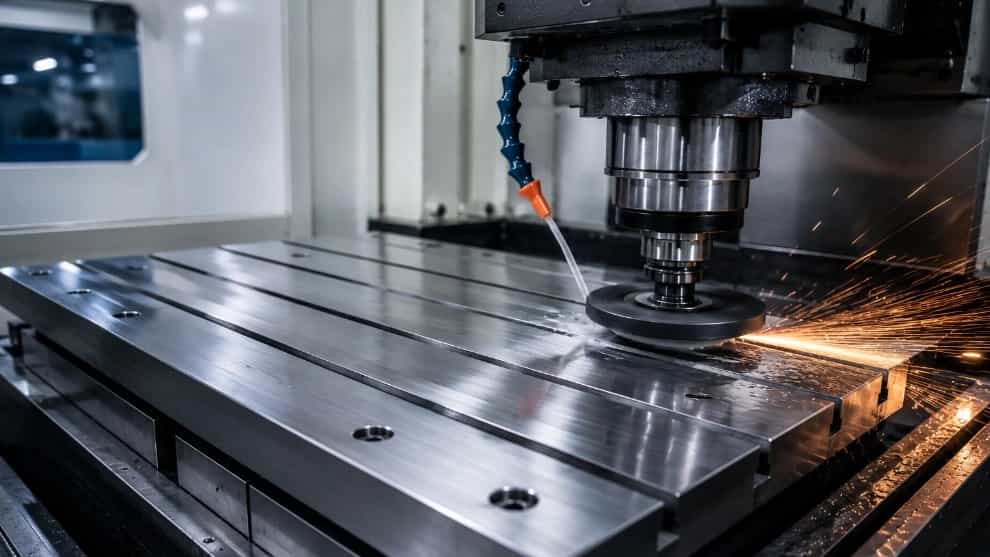 سنگ زنی میز دستگاه CNC | خدمات سنگ مغناطیس میز فرز CNC